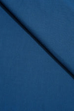 Blue Cotton LInen Plain