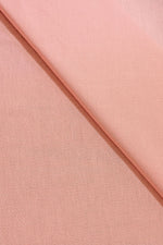 Light Pink Cotton Linen Plain