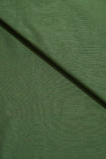 Green Cotton Slub Plain