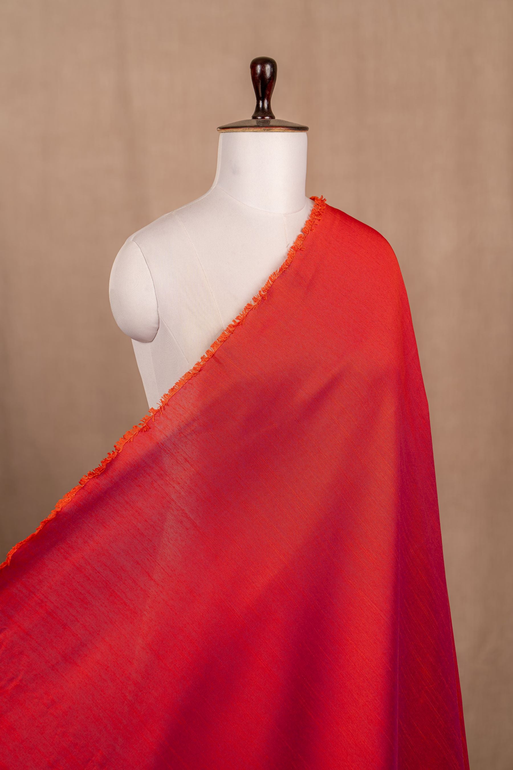 Pink Cotton Slub Plain