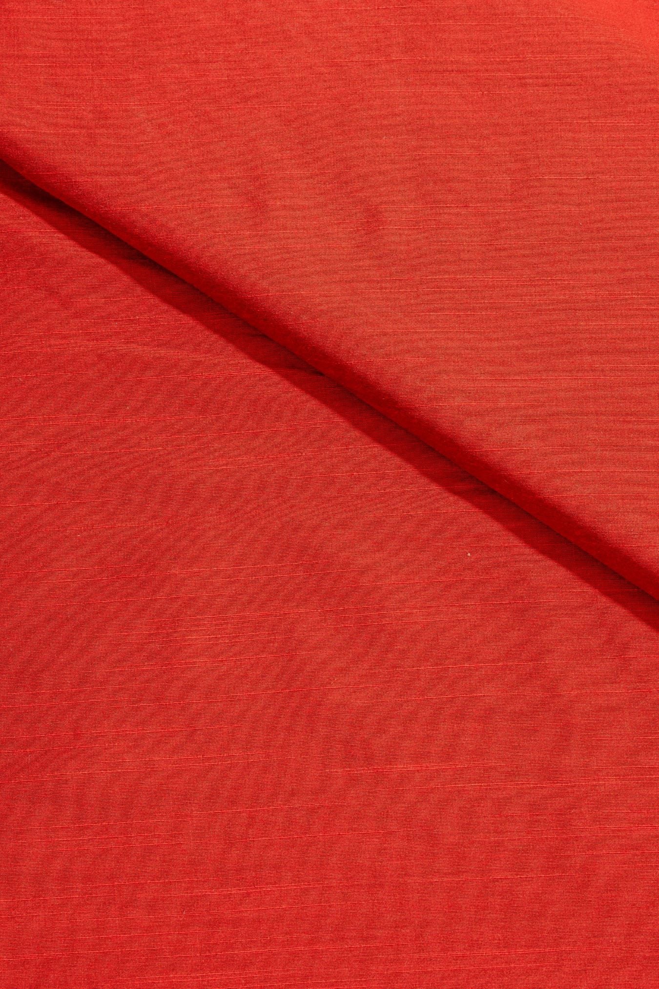 Pink Cotton Slub Plain