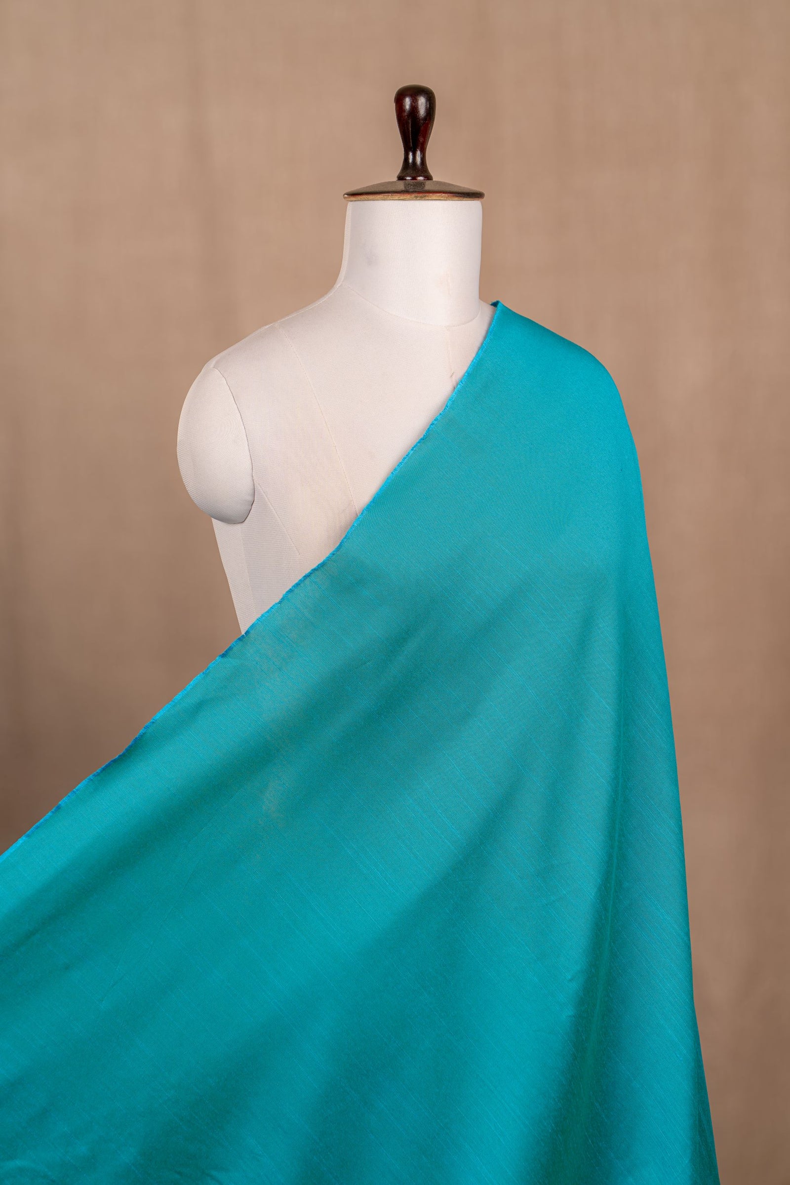 Firozi  Cotton Slub Plain