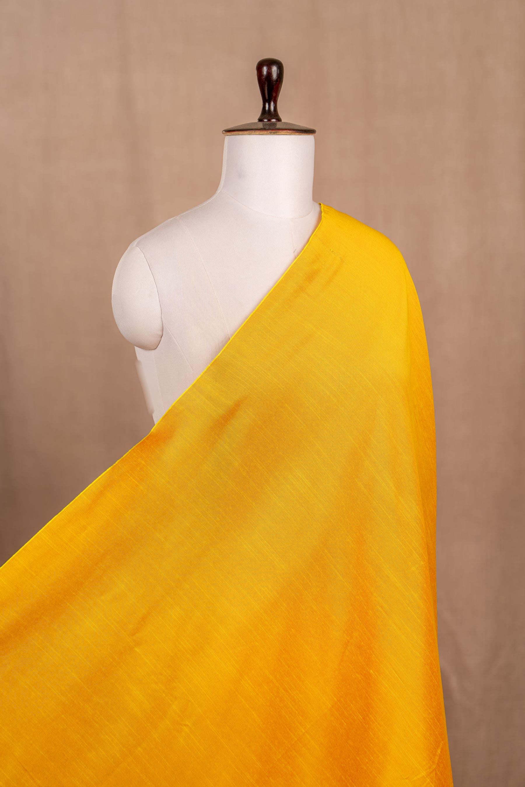 Yellow Cotton Slub Plain