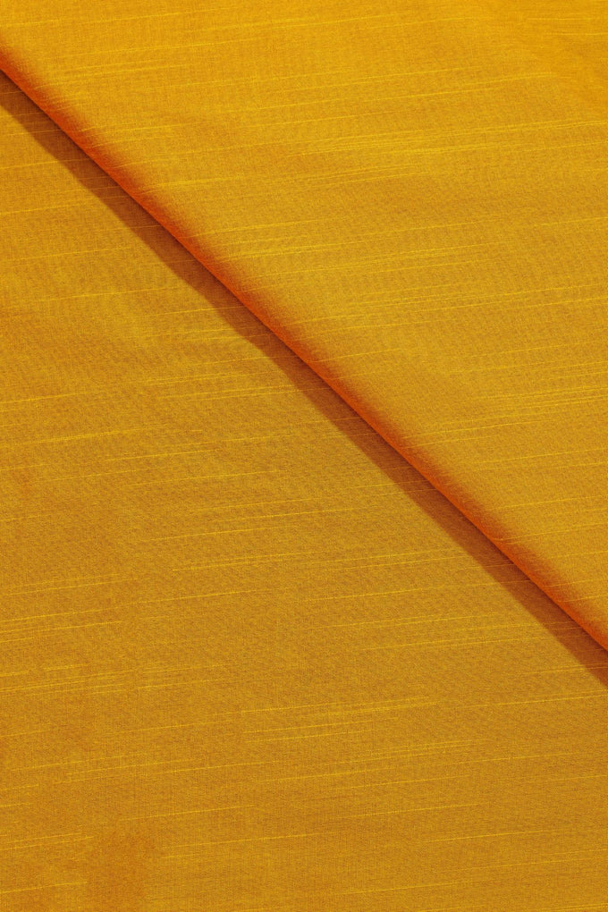 Yellow Cotton Slub Plain