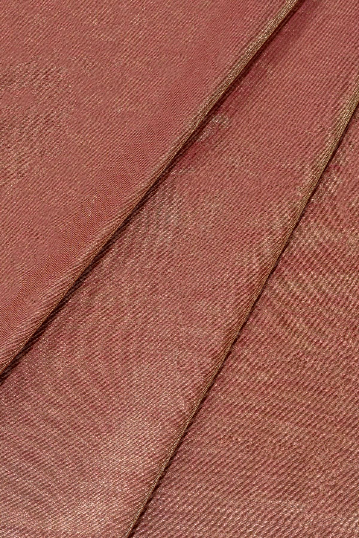 Pink Plain Tissue Handloom