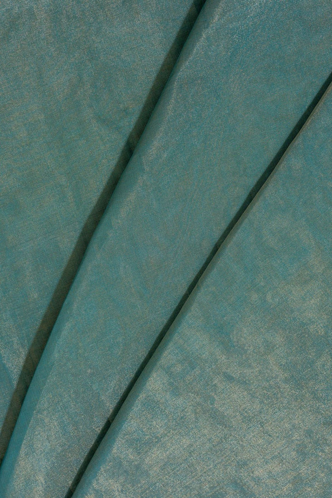 Blue Plain Tissue Handloom