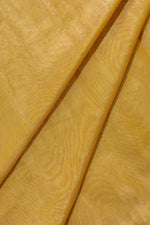 Yellow Plain Tissue Handloom