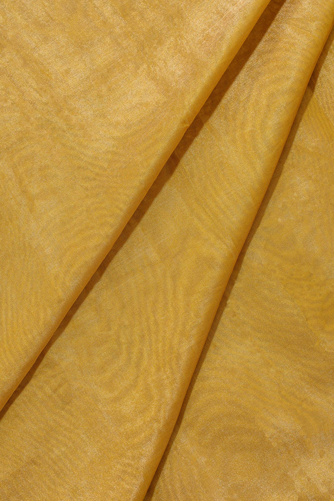Yellow Plain Tissue Handloom
