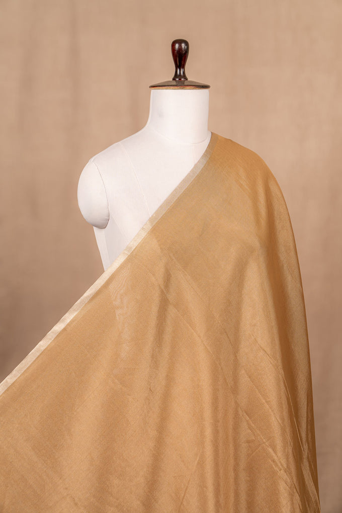 Golden Plain Tissue Handloom