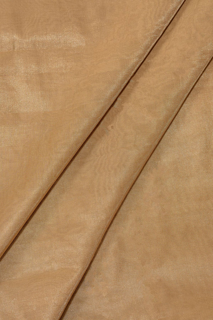 Golden Plain Tissue Handloom