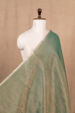 Green Plain Tissue Handloom