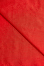 Red Plain(100 Gm) Raw Silk Handwoven