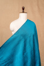 Firozi Plain(100 Gm) Raw Silk Handwoven