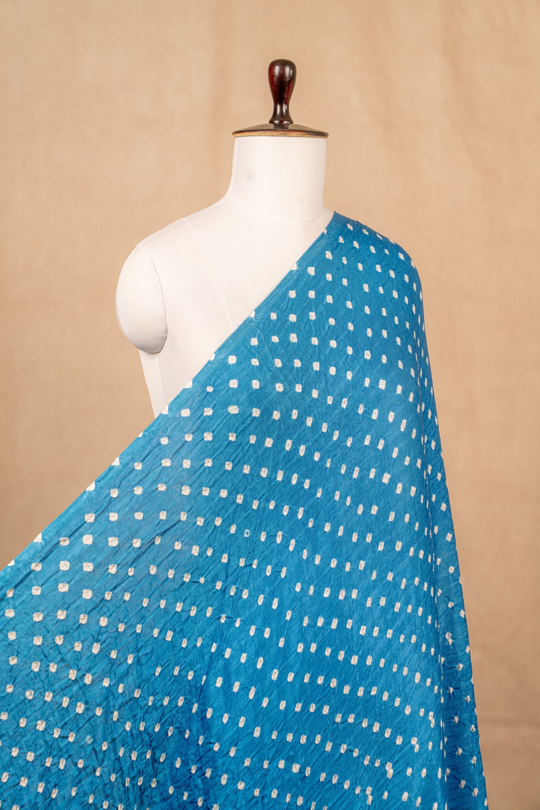 Blue Bandhej Modal Tie & Dye