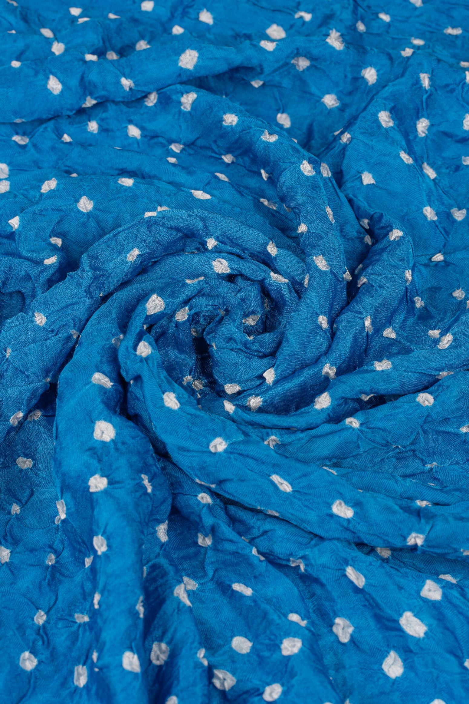 Blue Bandhej Modal Tie & Dye