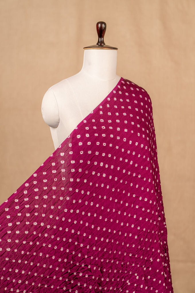 Purple Bandhej Modal Tie & Dye