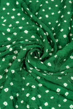 Green Bandhej Modal Tie & Dye