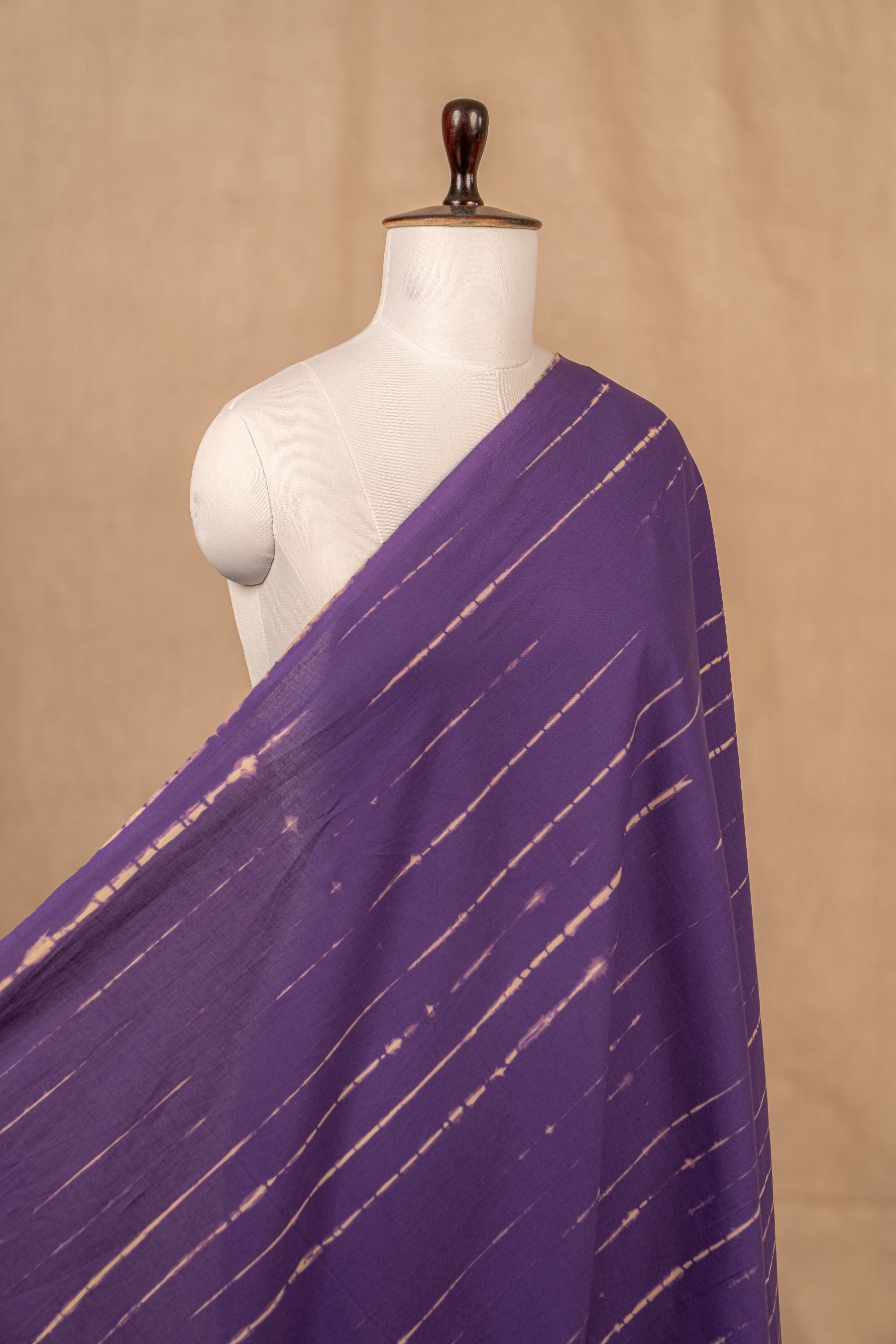 Purple Tie & Dye Cotton