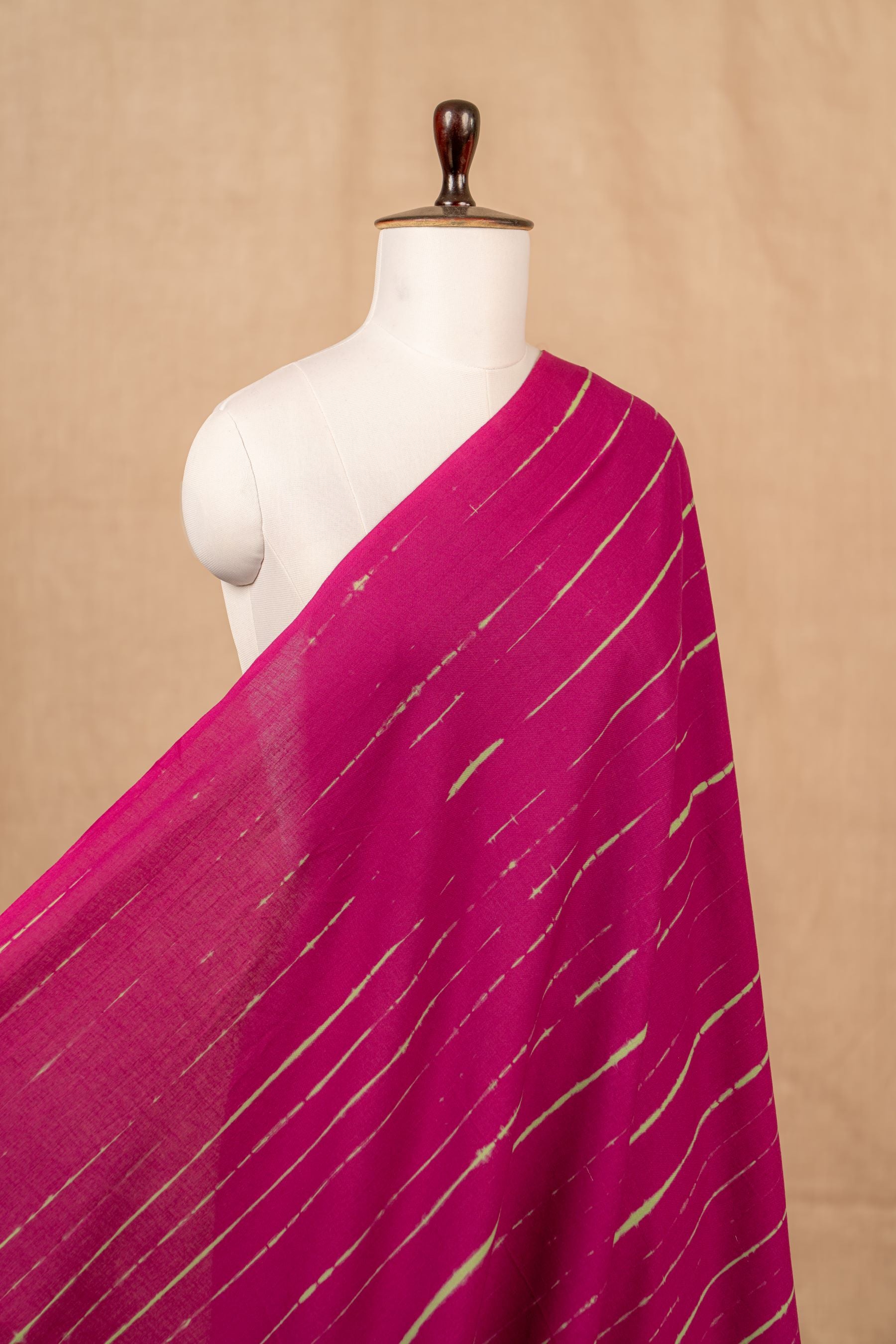 Magenta Tie & Dye Cotton
