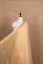 Beige Muga Silk Dupatta