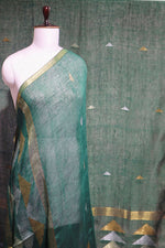 Bottle Green Pure Linen 2 Pcs