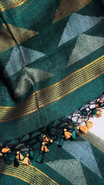 Bottle Green Pure Linen 2 Pcs