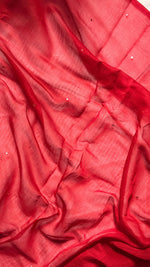 Red Mul Chanderi